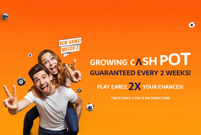 Make 2025 Your Winning Year with Emirates Draw PICK2: Growing Cash Pot Raffle!